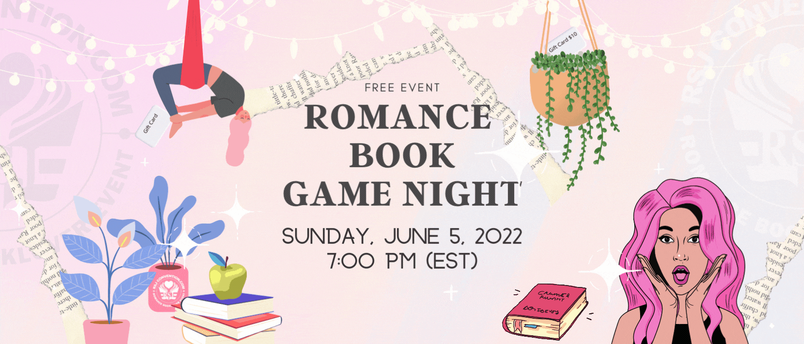 FREE EVENT: Romance Book Game Night